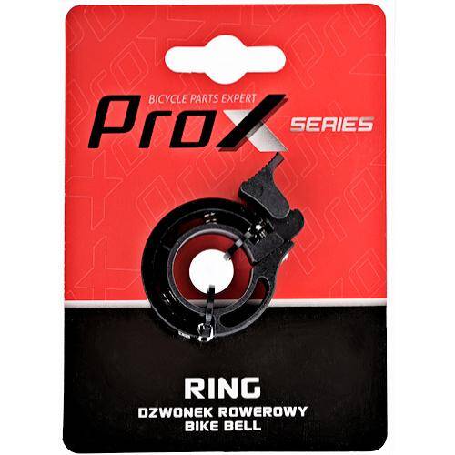 Dzwonek rowerowy aluminiowy Prox czarny