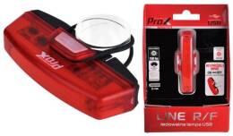 Lampa tył PROX LINE USB diody COB 30 lumen