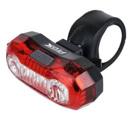 Lampa rowerowa tylna 2-Led 0,5 W, USB -AeroR