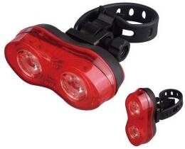 Lampa tylna PROX rowerowa 2x0,5W diody LED 