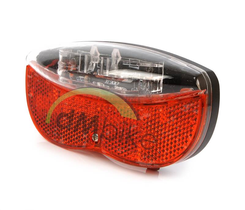 Lampa rowerowa tył przykręcana do bagażnika