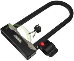 Zabezpieczenie rowerowe U-LOCK 13x166x320mm