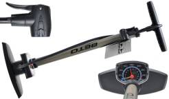 Pompka rowerowa BETO stalowa manometr CMP-115SG6