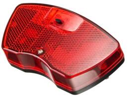 Lampa rowerowa tył przykręcana do bagażnika 