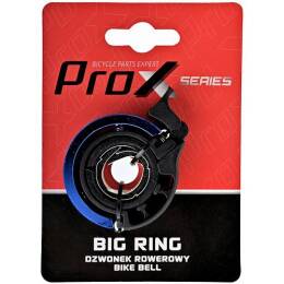 Dzwonek rowerowy aluminiowy, Prox Ring L02 Nieb.