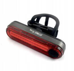 Lampka tylna 100 lumenów,USB,diody COB STING