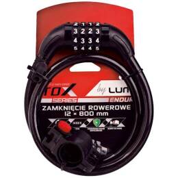 Zapięcie rowerowe na szyfr 12x800mm PROX Luma