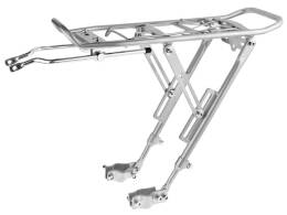 Bagażnik tylny do rowerowy  pod hamulec tarczowy aluminiowy