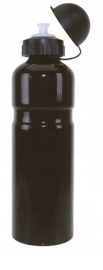 Bidon rowerowy Mighty 0,75l aluminiowy- Czarny