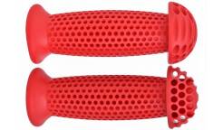 Chwyty kierownicy Prox 110mm dziecięce-czerwone